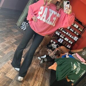 pink TEXAS crewneck